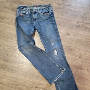 American Eagle Stretch Boot Jeans with distressed detail - 8R